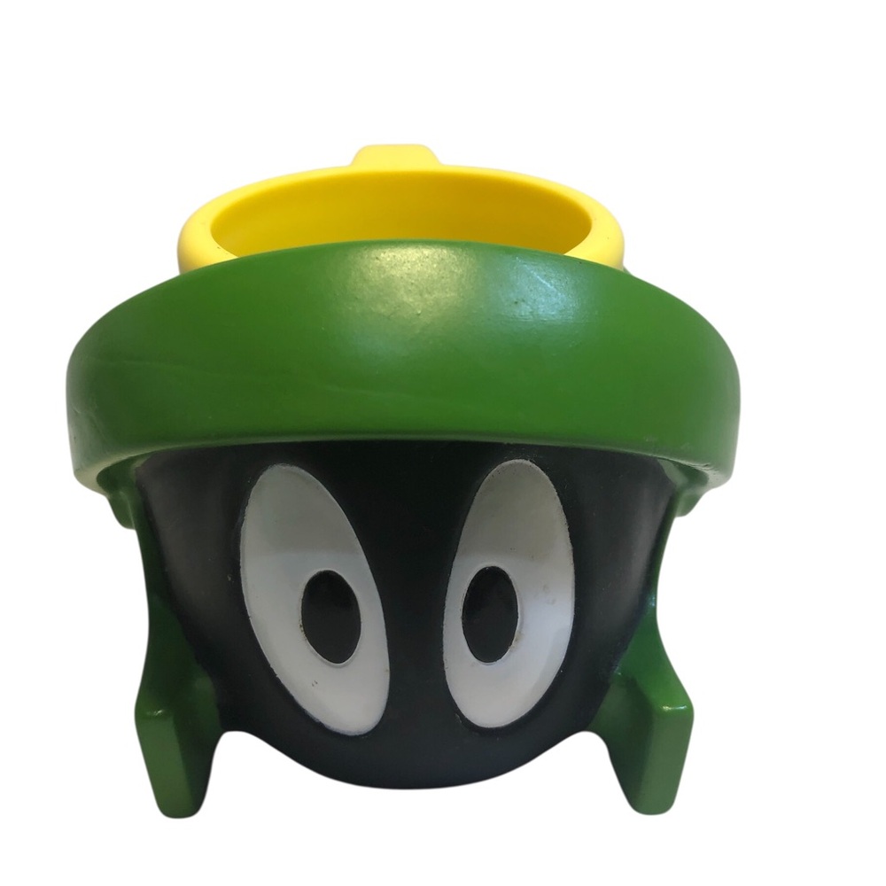 Vintage Marvin the Martian Plastic Child’s  Cup Mug 1995 Applause Looney Tunes
